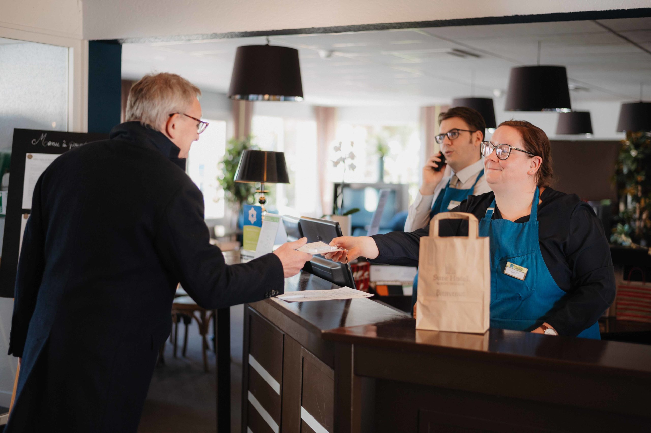 bienvenue à l'hôtel restaurant soirée étape